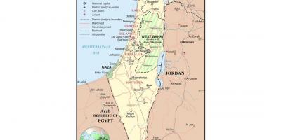 Harta israelului aeroporturi