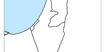 Harta israelului gol