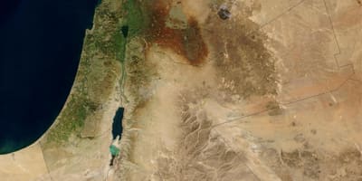 Harta israelului prin satelit 